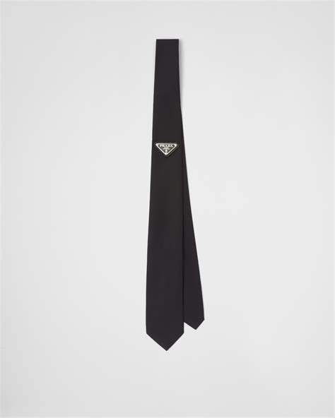 black tie prada|black Prada ties men.